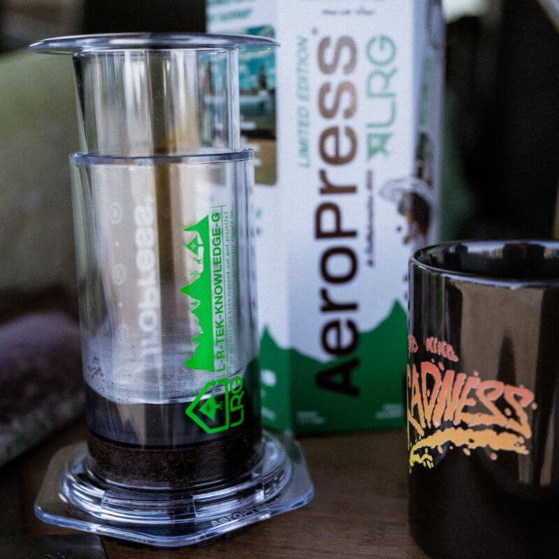 AeroPress Clear Coffee Press - LRG Modern Clear Coffee Press
