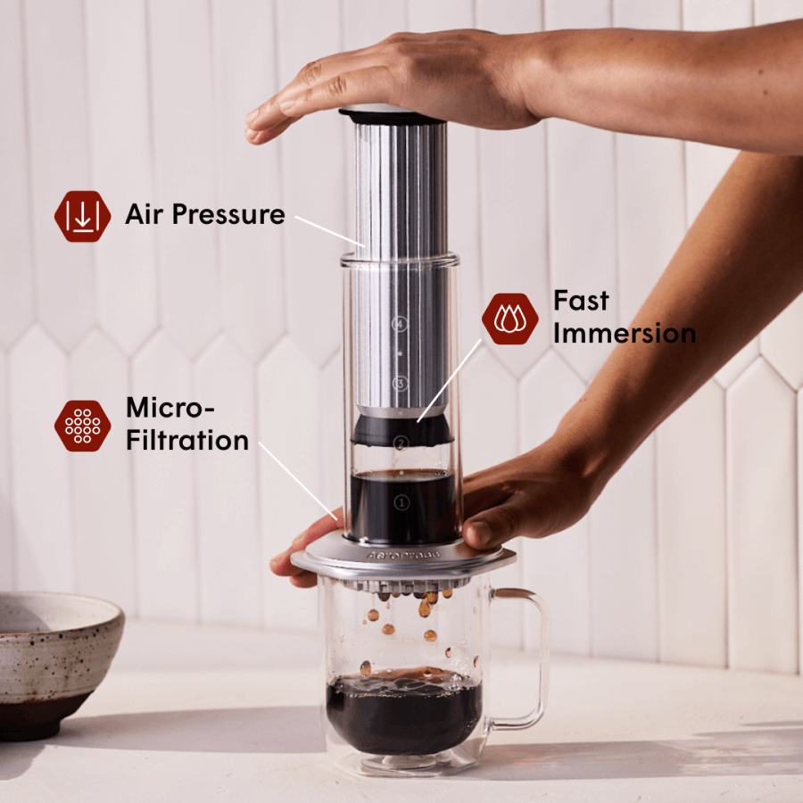 AeroPress Premium 20th Anniversary Bundle Coffee Maker Gift Bundle
