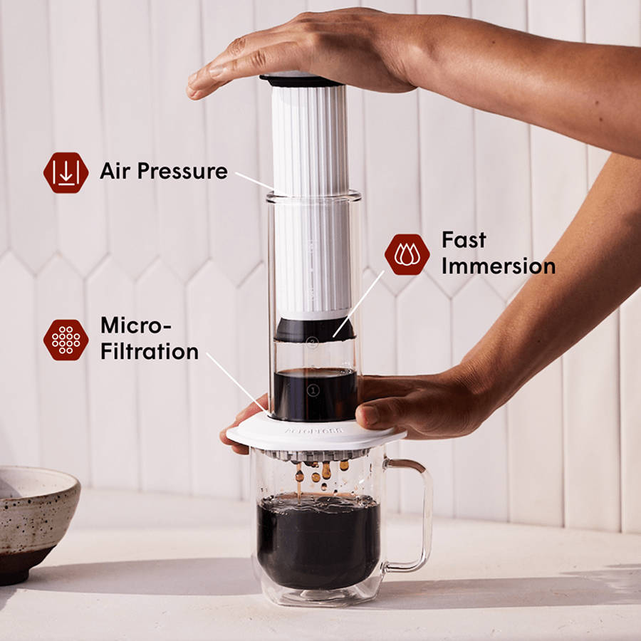 AeroPress Premium 20th Anniversary Bundle Coffee Maker Gift Bundle