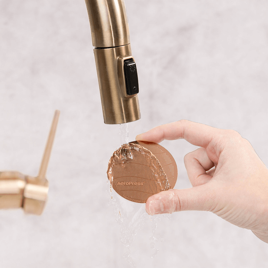 AeroPress Gold Tone Filter - Standard Travel Ready Coffee Maker