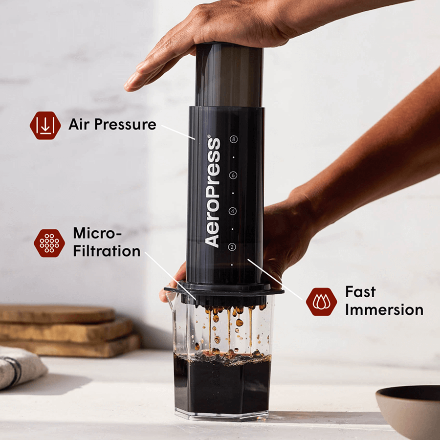 AeroPress Gold Tone Filter - XL Big Batch Coffee Press