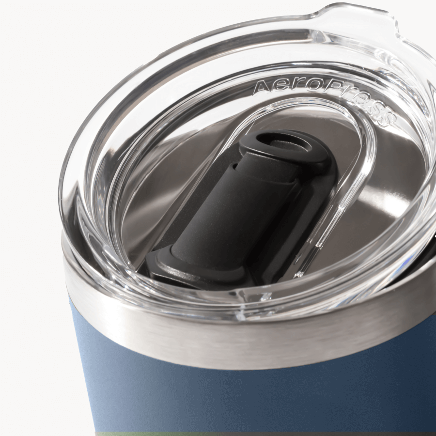 AeroPress Travel Coffee Mug - Stainless Steel Clear Coffee Mug Set