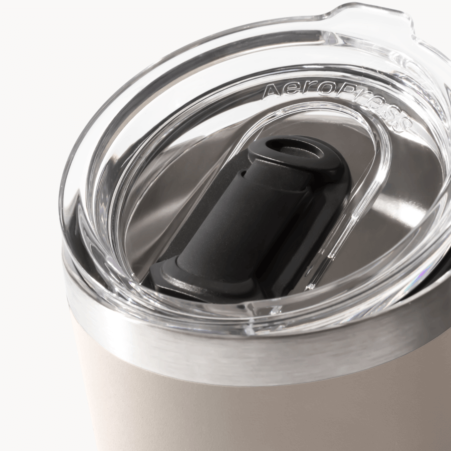 AeroPress Travel Coffee Mug - Stainless Steel Clear Coffee Mug Set