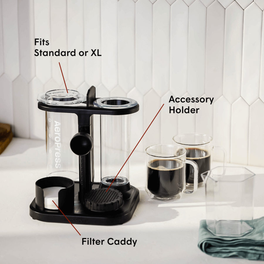 Coffee Station Bundle - Clear Coffee Maker Gift Bundle
