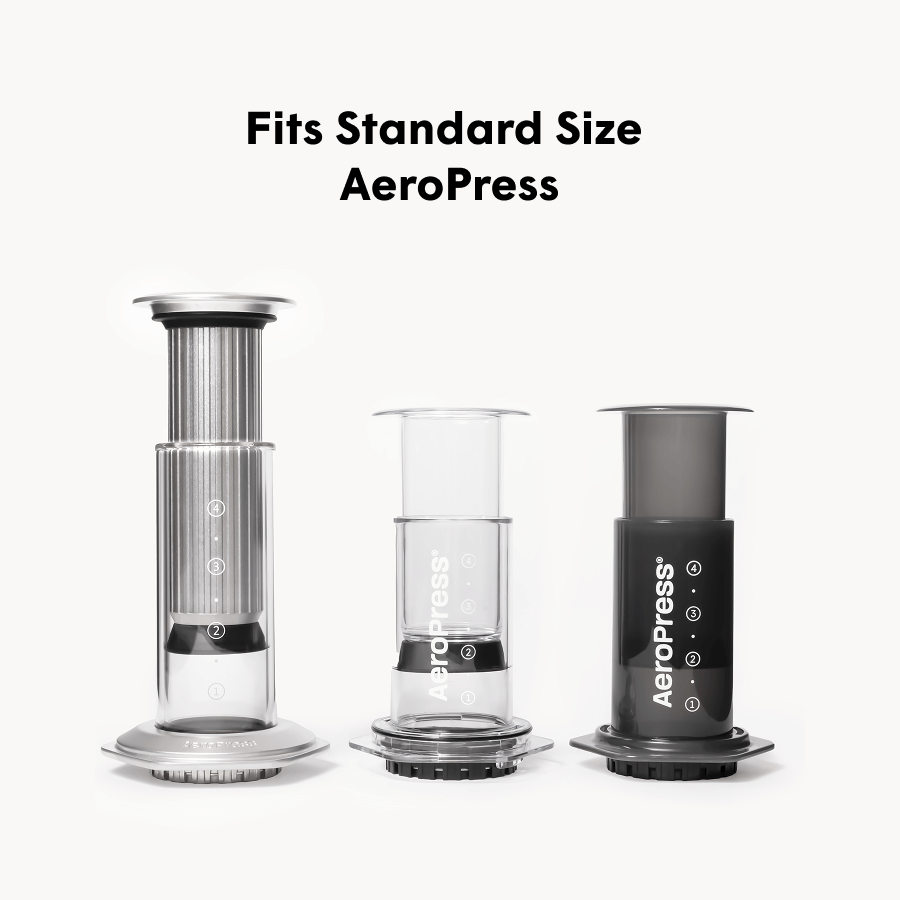 AeroPress Organizer Stand - Stainless Steel Neat Brew Setup Organizer