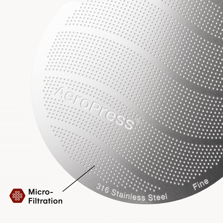 AeroPress Stainless Steel Filter - Standard Coffee Maker Filter Part