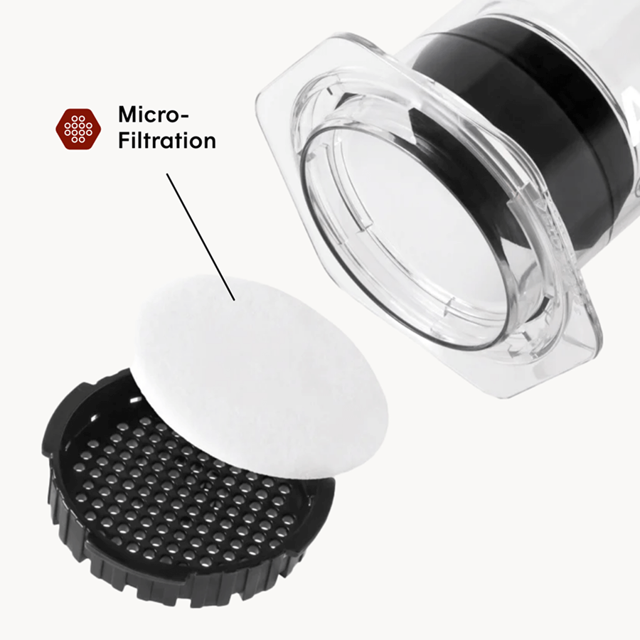 AeroPress Coffee Maker - Clear XL Big Batch Coffee Press