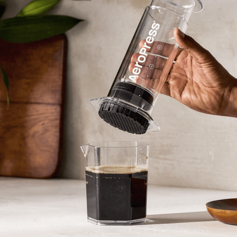 AeroPress Coffee Maker - Clear XL Big Batch Coffee Press