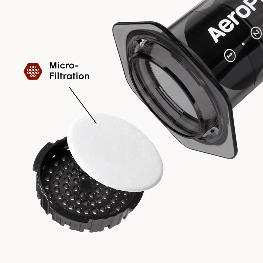AeroPress Coffee Maker - Clear & Colors Modern Clear Coffee Press