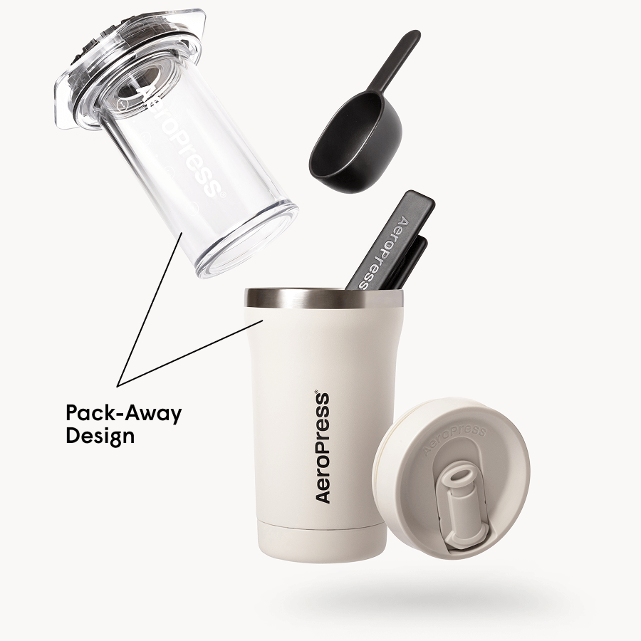 AeroPress Coffee Maker - Go Plus Travel Ready Coffee Maker