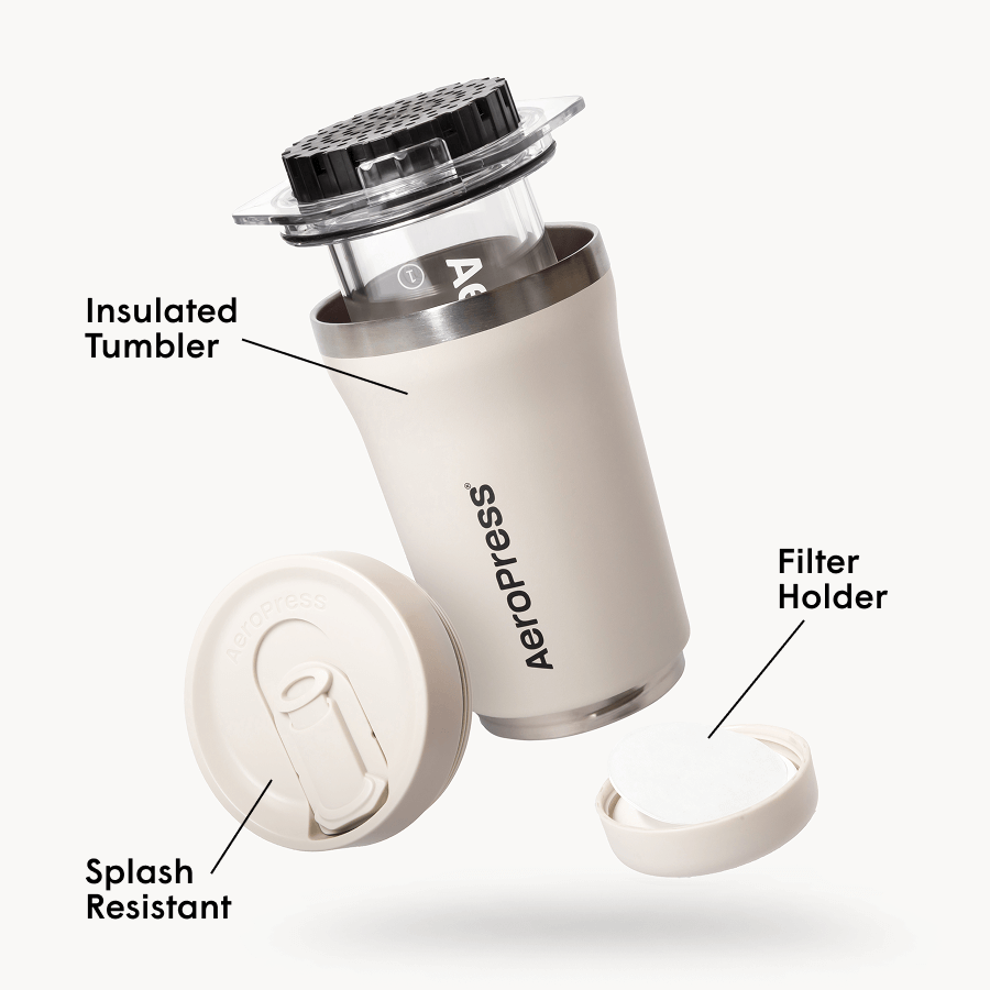 AeroPress Coffee Maker - Go Plus Travel Ready Coffee Maker