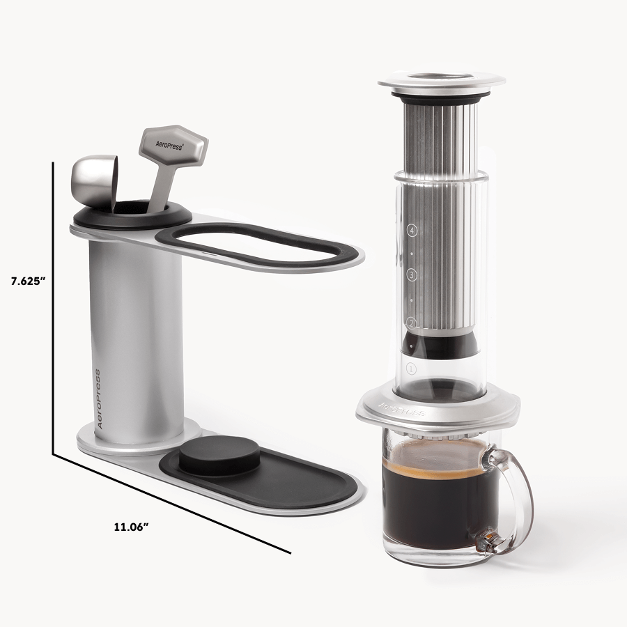 AeroPress Organizer Stand - Stainless Steel Neat Brew Setup Organizer Replacement