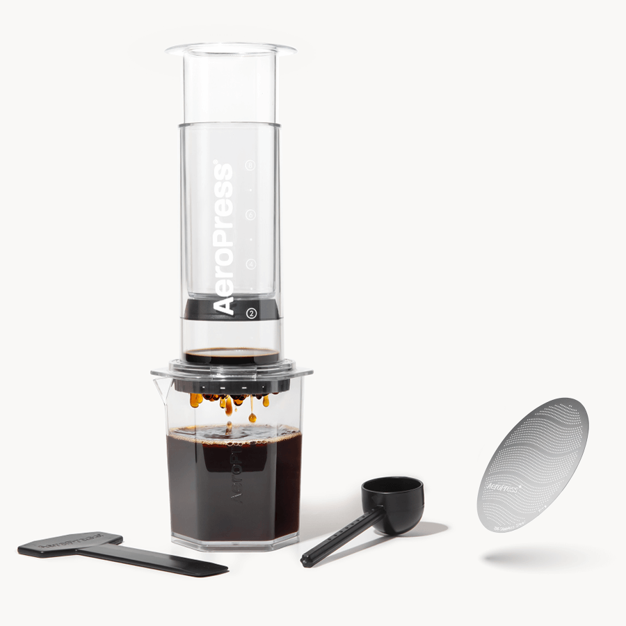 Traveler’s Bundle - Clear XL Coffee Maker Gift Bundle