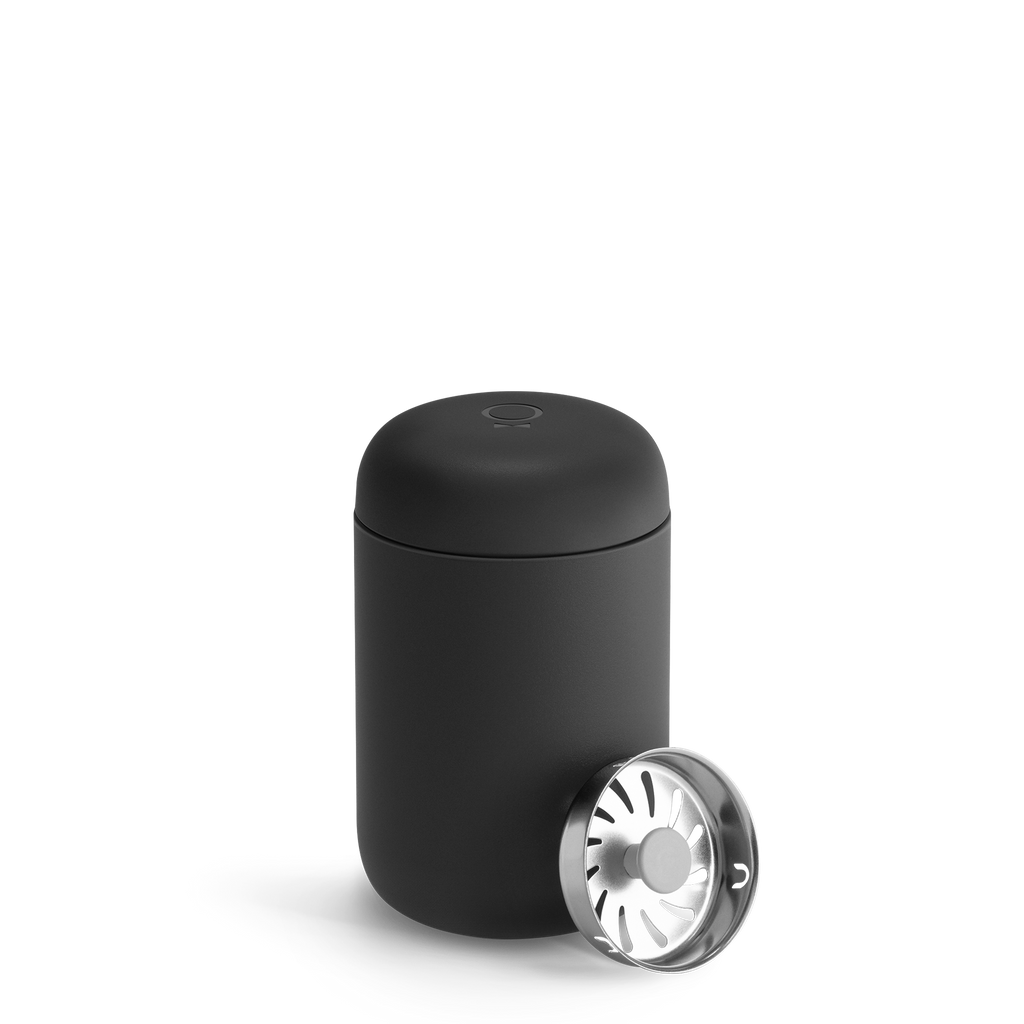 Fellow Carter Move Mug + Splash Guard Clear Coffee Mug Set