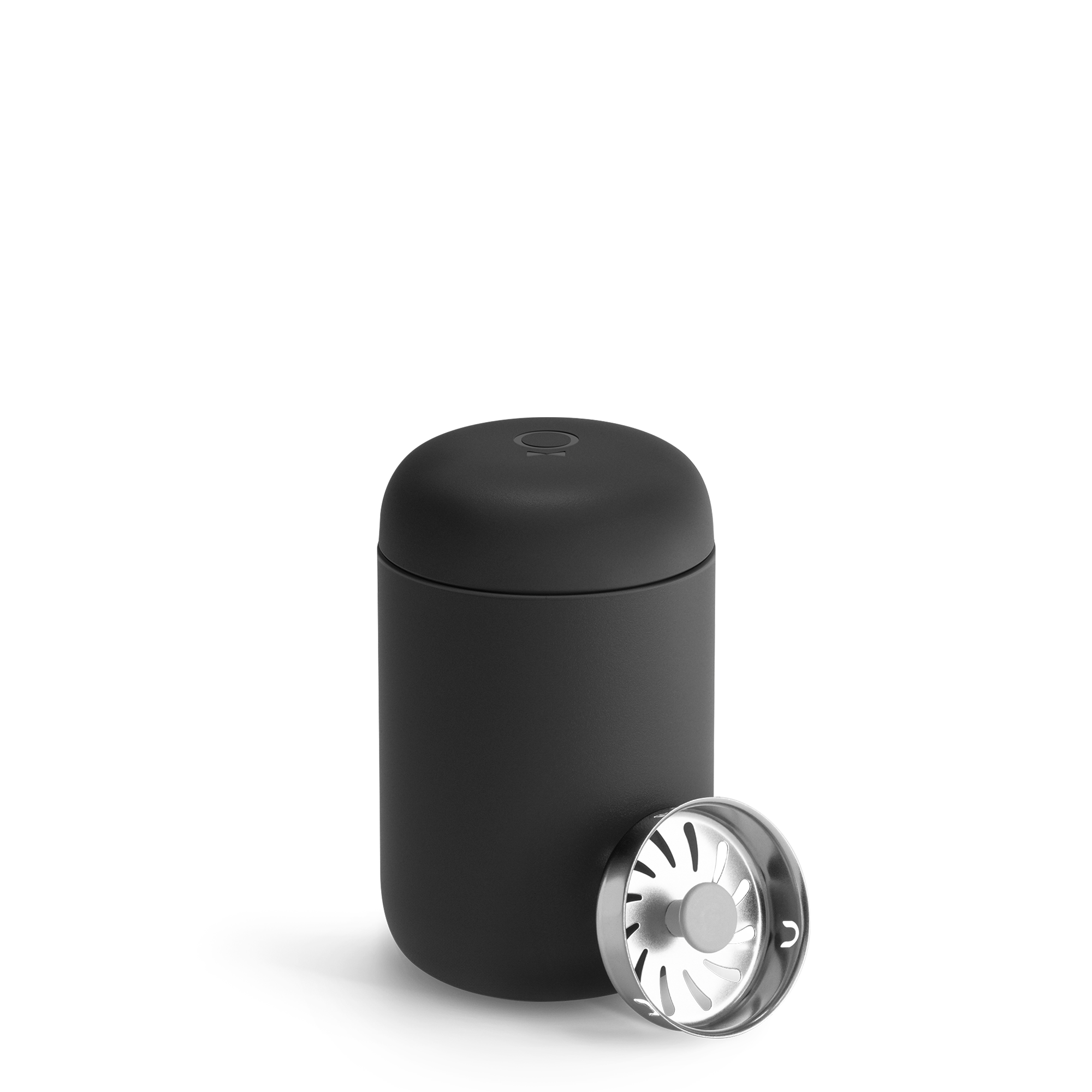 Fellow Carter Move Mug + Splash Guard Clear Coffee Mug Set