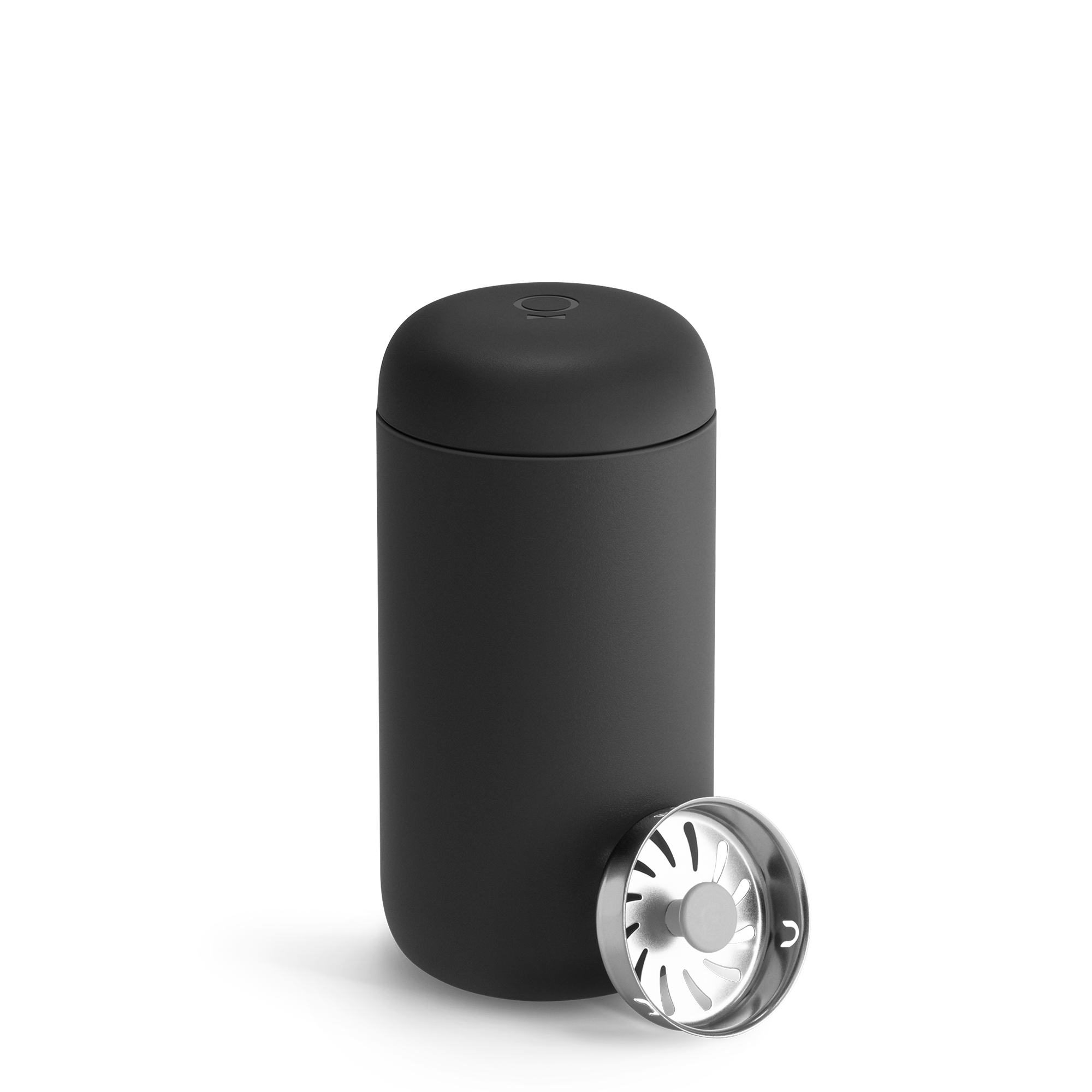 Fellow Carter Move Mug + Splash Guard Clear Coffee Mug Set