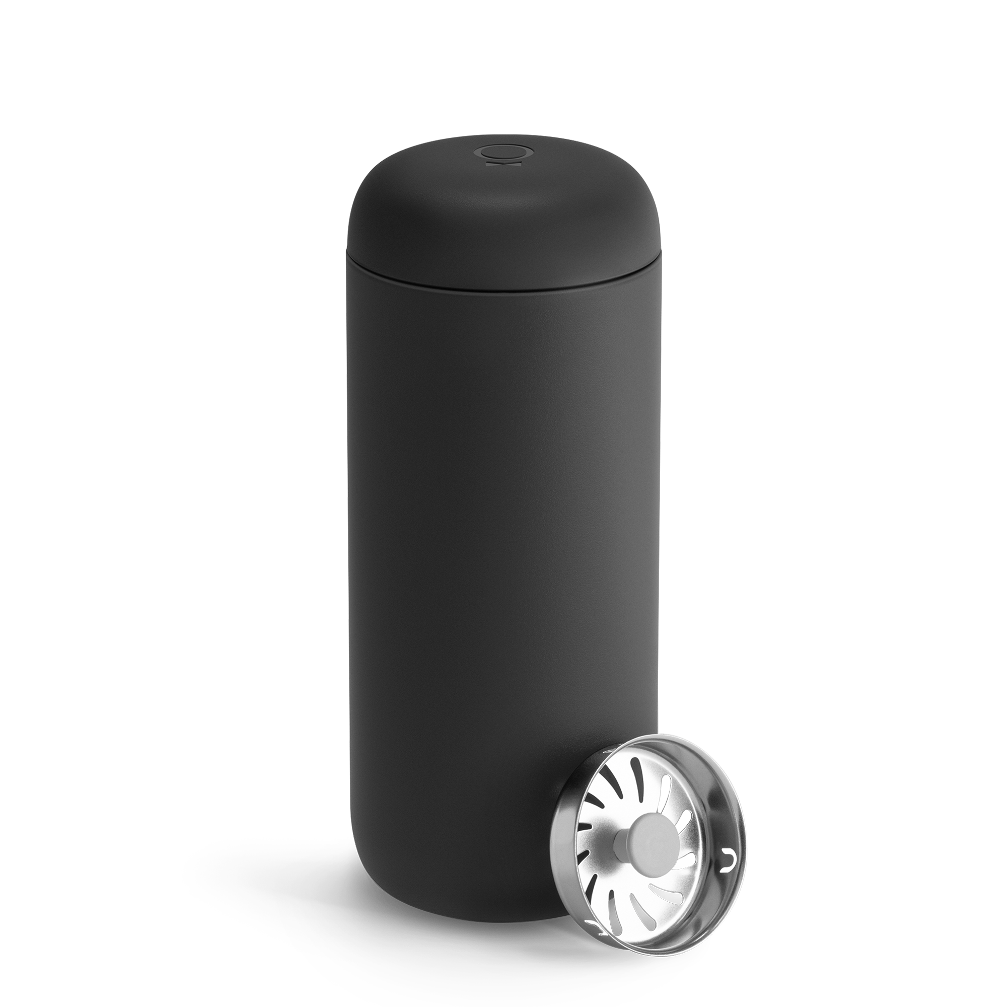 Fellow Carter Move Mug + Splash Guard Clear Coffee Mug Set