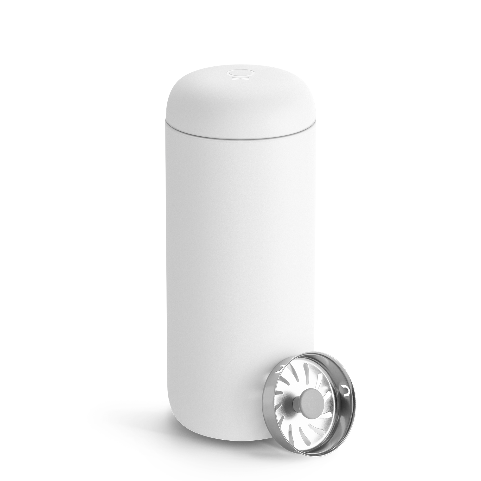 Fellow Carter Move Mug + Splash Guard Clear Coffee Mug Set