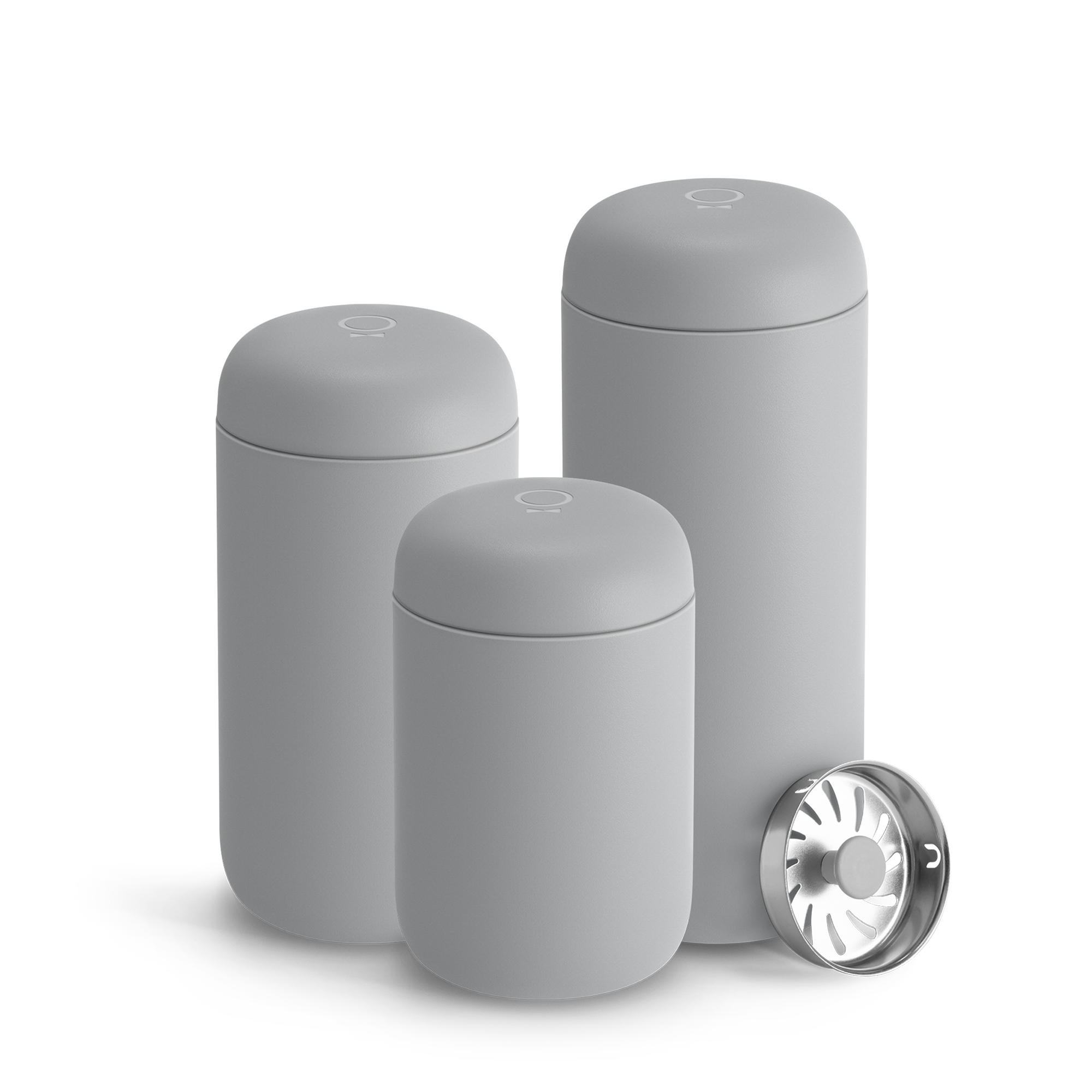 Fellow Carter Move Mug + Splash Guard Clear Coffee Mug Set