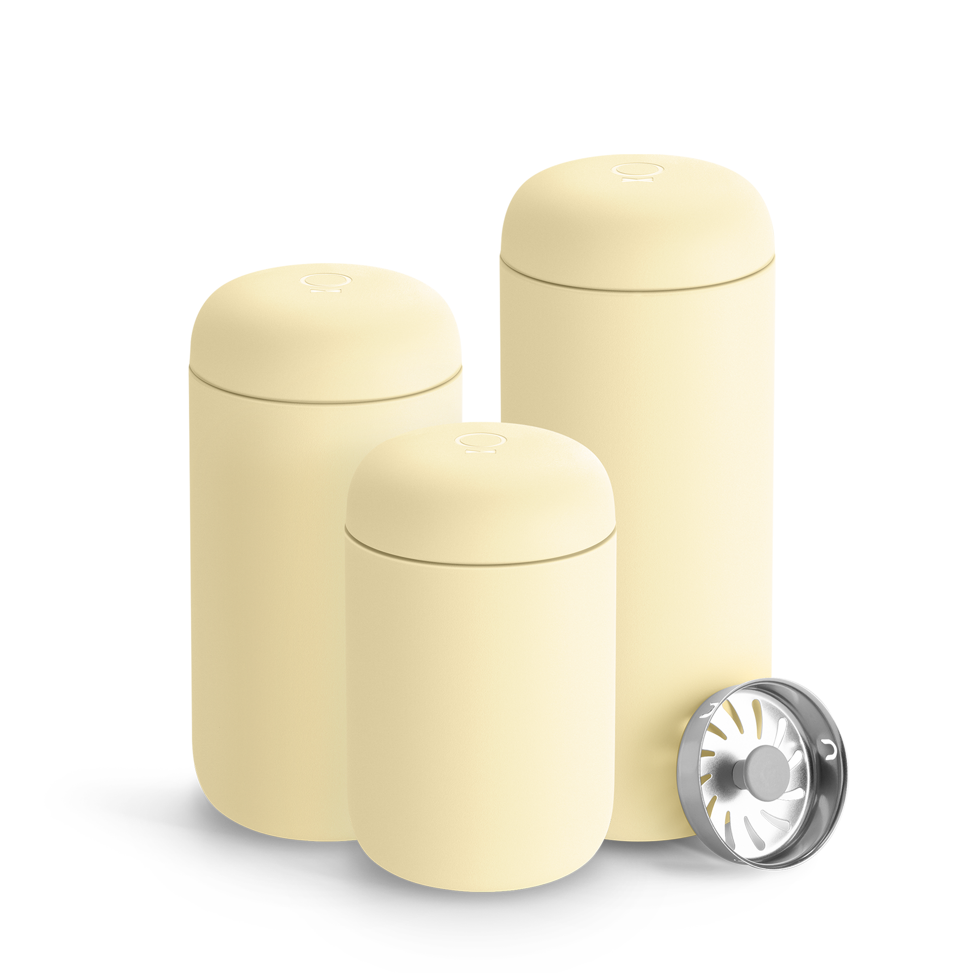 Fellow Carter Move Mug + Splash Guard Clear Coffee Mug Set