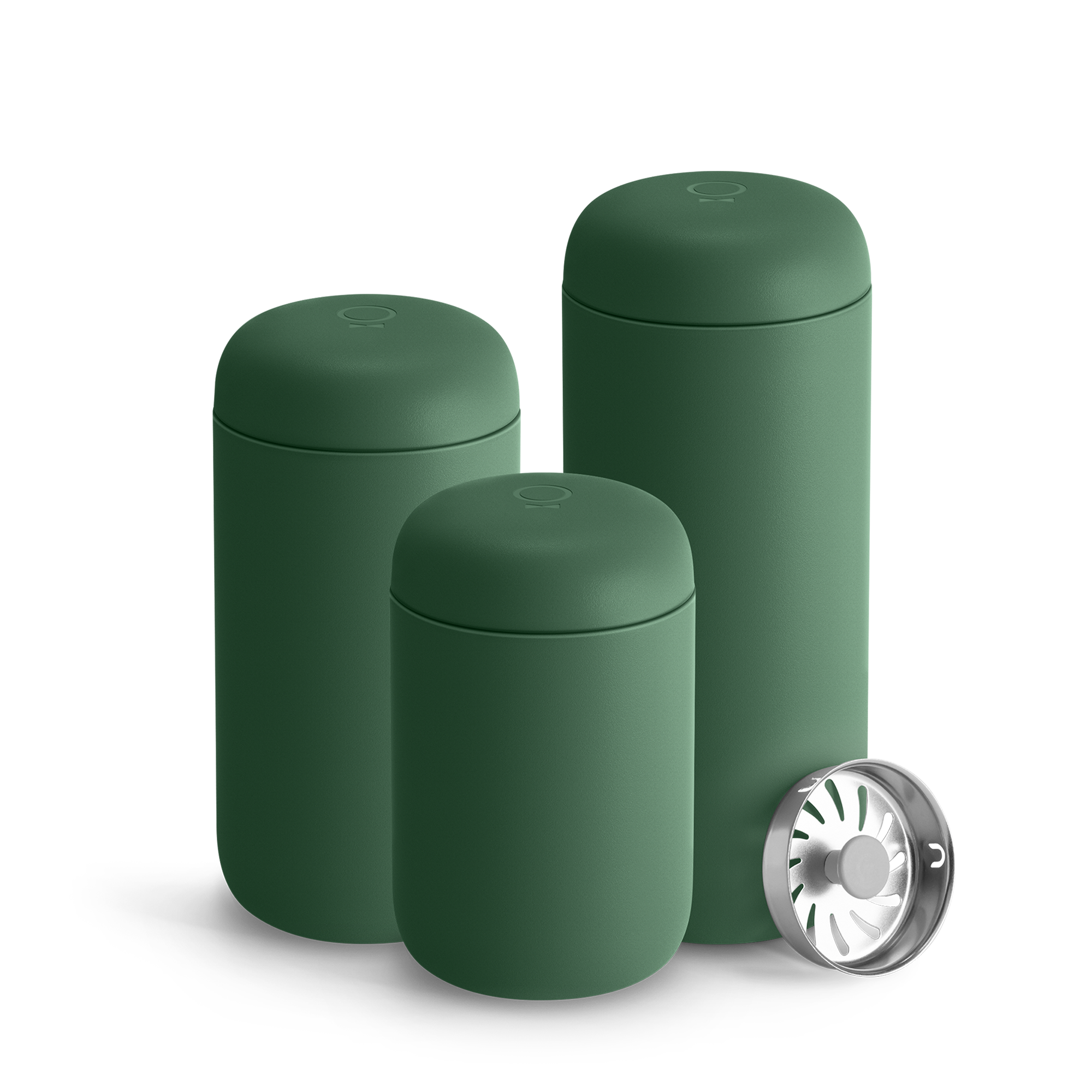 Fellow Carter Move Mug + Splash Guard Clear Coffee Mug Set