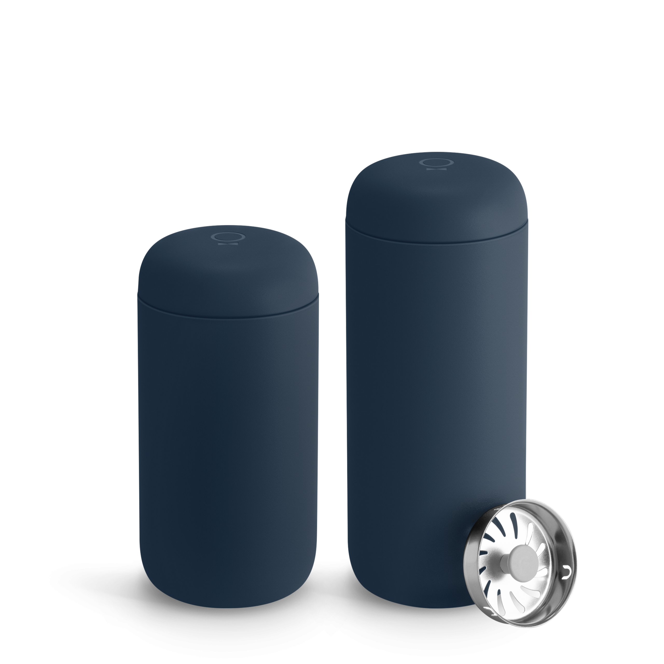 Fellow Carter Move Mug + Splash Guard Clear Coffee Mug Set
