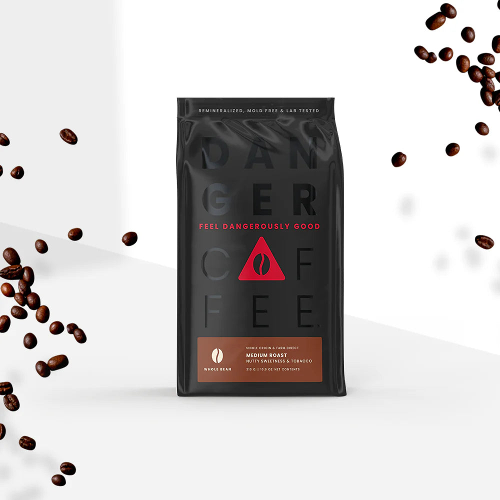 Medium Roast Whole Bean Remineralized Coffee Balanced Craft Coffee Beans