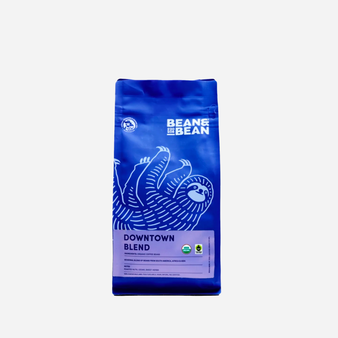 Downtown Blend Organic & Fair Trade Bold Espresso Coffee Beans