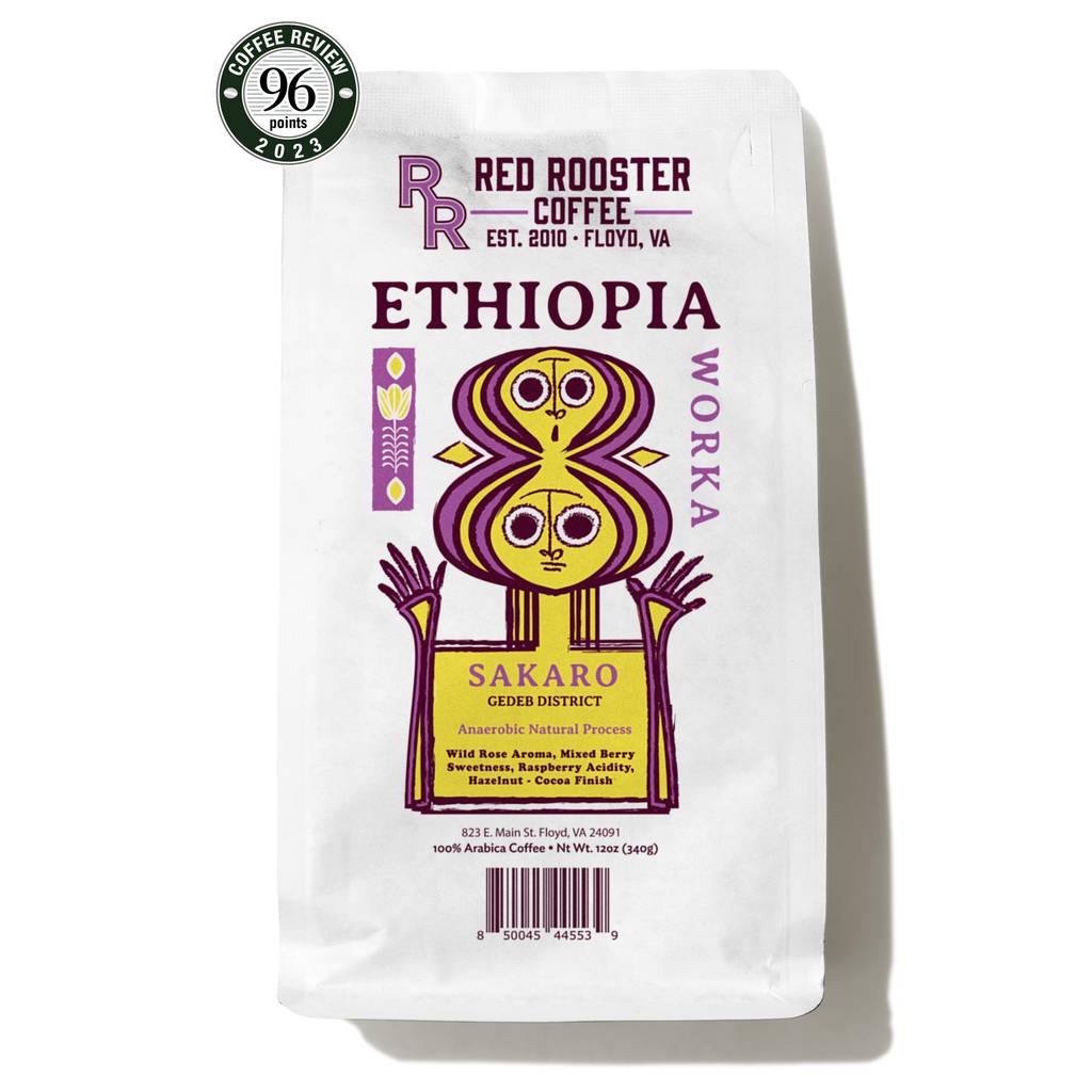 Ethiopia Worka Sakaro Anaerobic Natural Clean Flavor Specialty Coffee