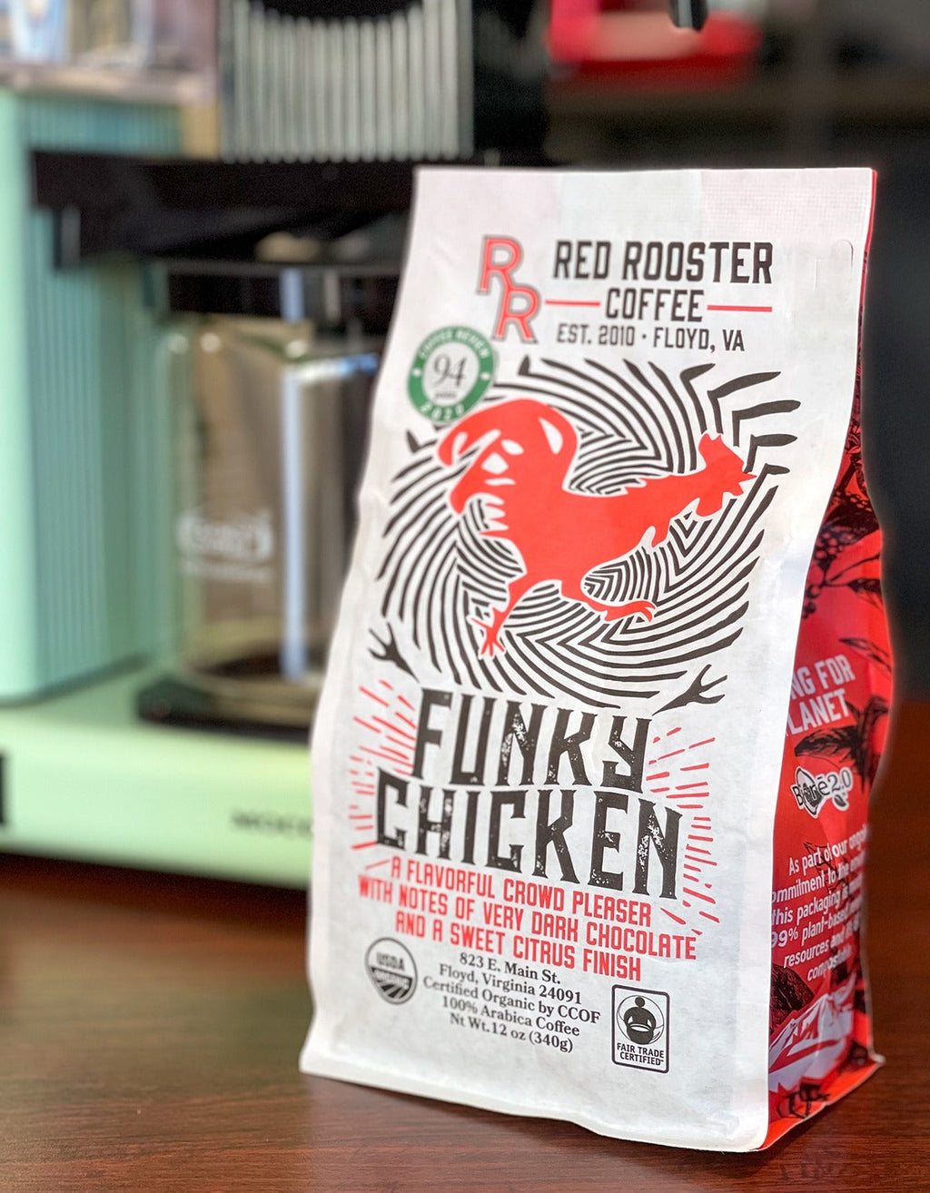 Organic Funky Chicken Balanced Craft Coffee Beans
