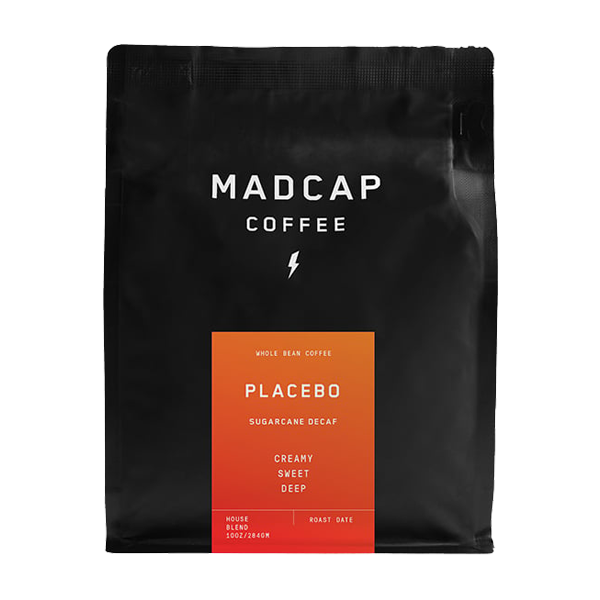 Placebo 10 oz Rich Decaf Coffee Beans