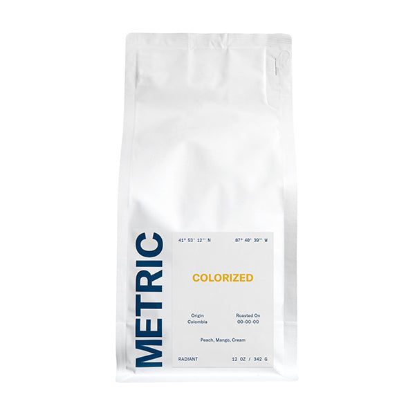 Colorized 12 oz Balanced Craft Coffee Beans