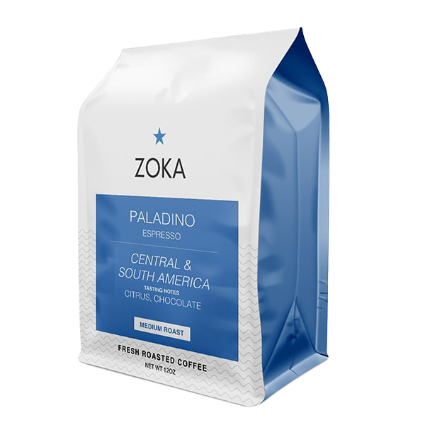 Espresso Paladino 12 oz Bold Espresso Coffee Beans