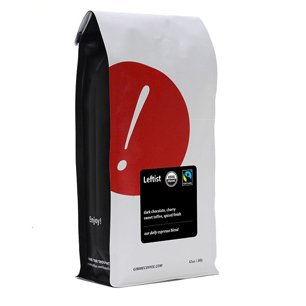 Leftist (Fairtrade Organic) 2 lb Balanced Craft Coffee Beans