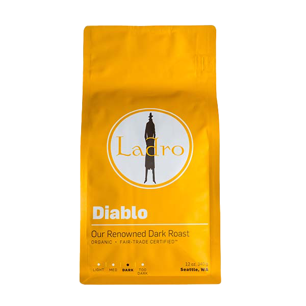 Diablo 12 oz Premium Whole Bean Coffee