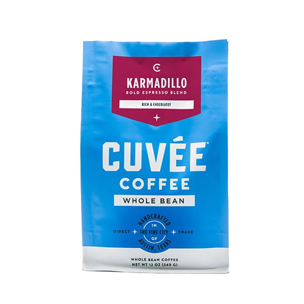 Karmadillo 12 oz Bold Espresso Coffee Beans