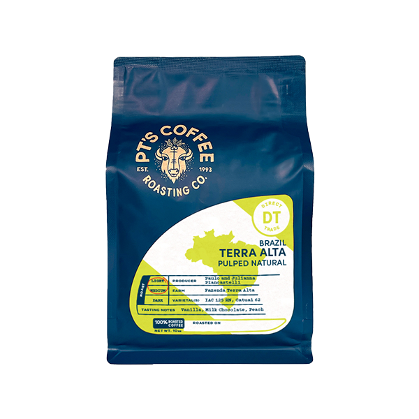 Terra Alta Pulped Natural 10 oz Bold Espresso Coffee Beans