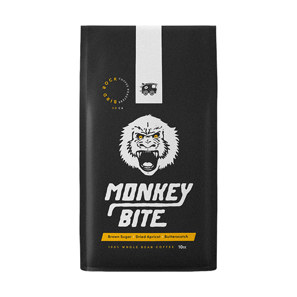 Monkey Bite Espresso 10 oz Bold Espresso Coffee Beans