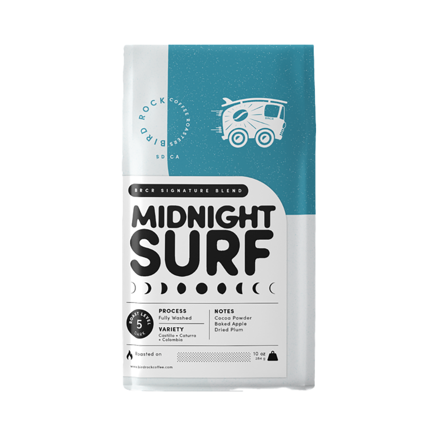 Midnight Surf 10 oz Bold Espresso Coffee Beans