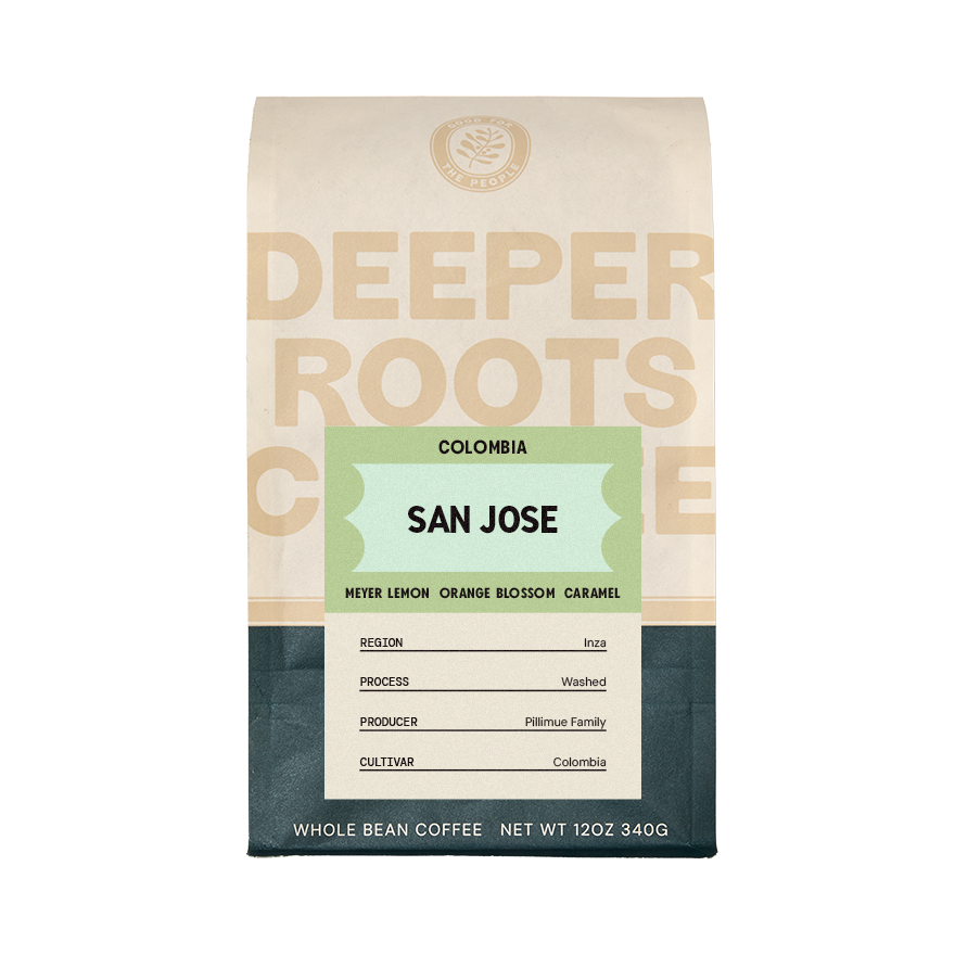 Colombia San Jose 12 oz Clean Flavor Specialty Coffee