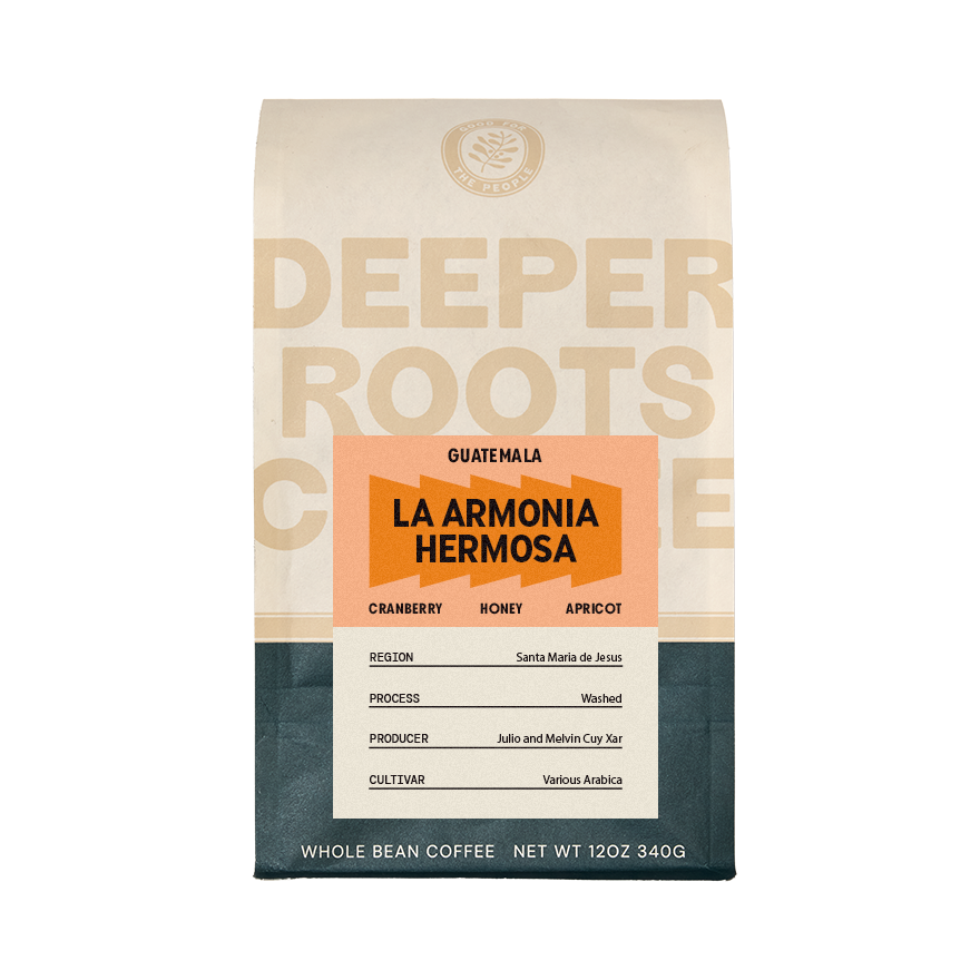 La Armonia Hermosa 12 oz Clean Flavor Specialty Coffee