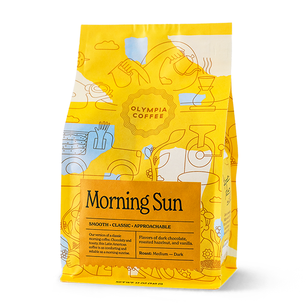 Morning Sun 12 oz Premium Whole Bean Coffee