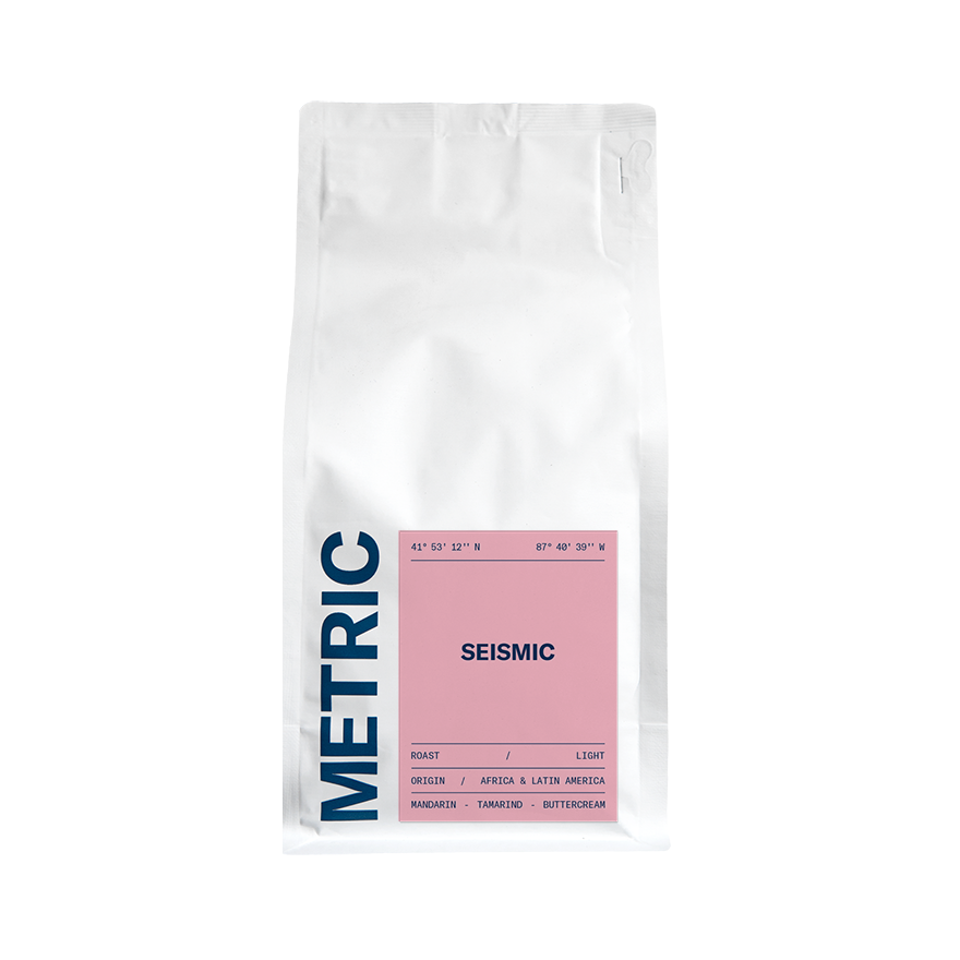Seismic 10.5 oz Balanced Craft Coffee Beans