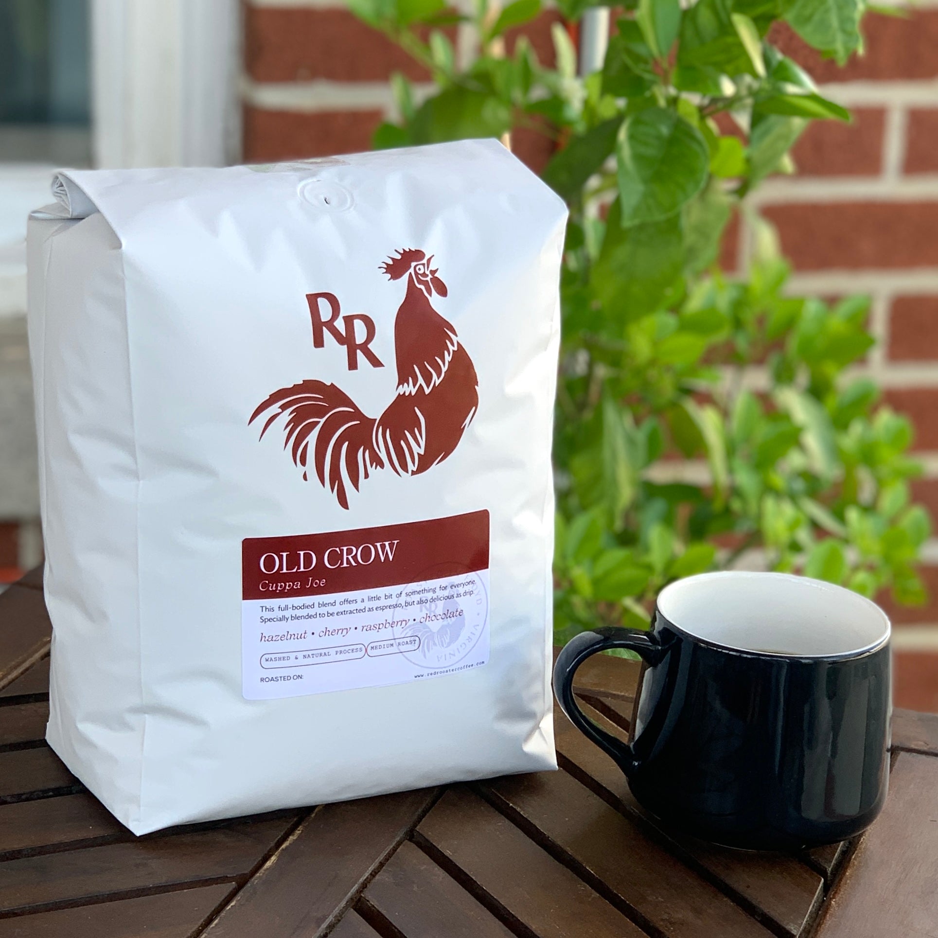 Organic Old Crow Cuppa Joe Bold Espresso Coffee Beans