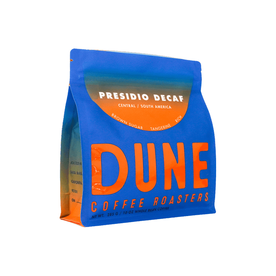 Presidio Decaf 10 oz Rich Decaf Coffee Beans