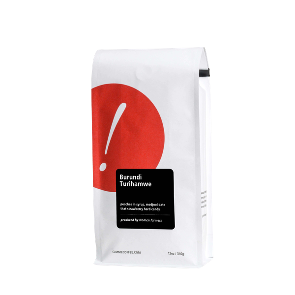 Burundi Turihamwe 12 oz Premium Whole Bean Coffee