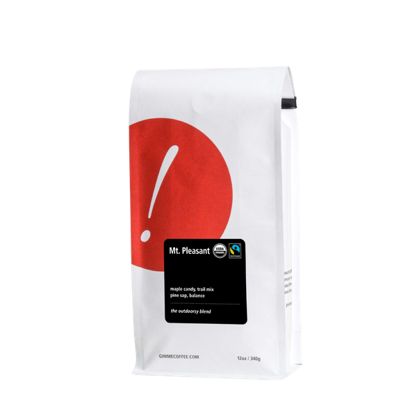Mt Pleasant Fairtrade Organic 2 lb Balanced Craft Coffee Beans