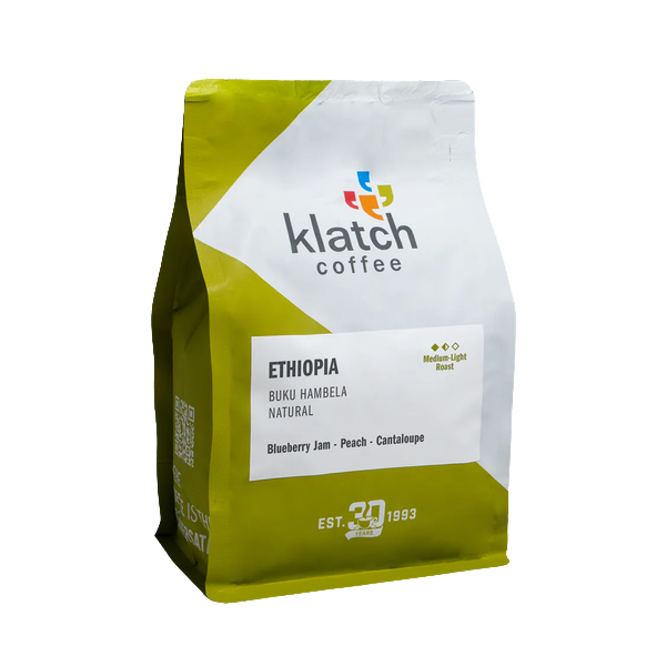 Ethiopia Buku Hambela Natural 2 lb Clean Flavor Specialty Coffee