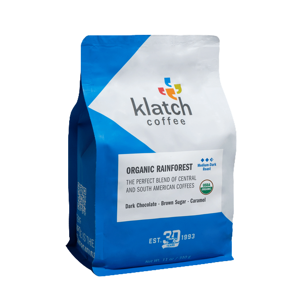 Organic Rainforest Blend 2 lb Bold Espresso Coffee Beans