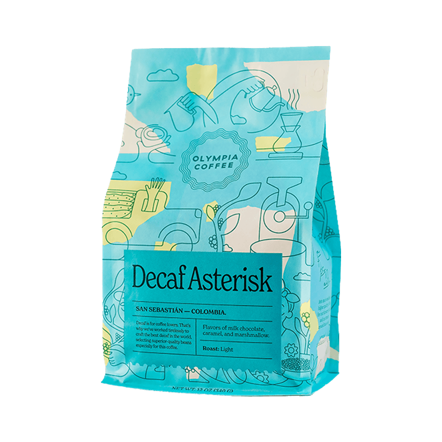 Decaf Asterisk 2 lb Bold Espresso Coffee Beans